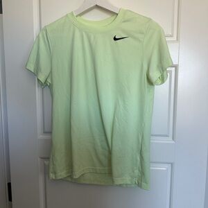 Nike Lime Green Dri-FIT Tee